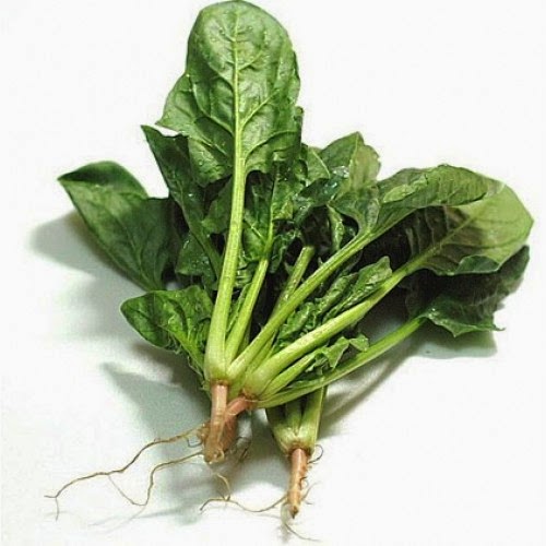 COOK WITH SUSAN Chinese Spinach with ginger, garlic and green onions