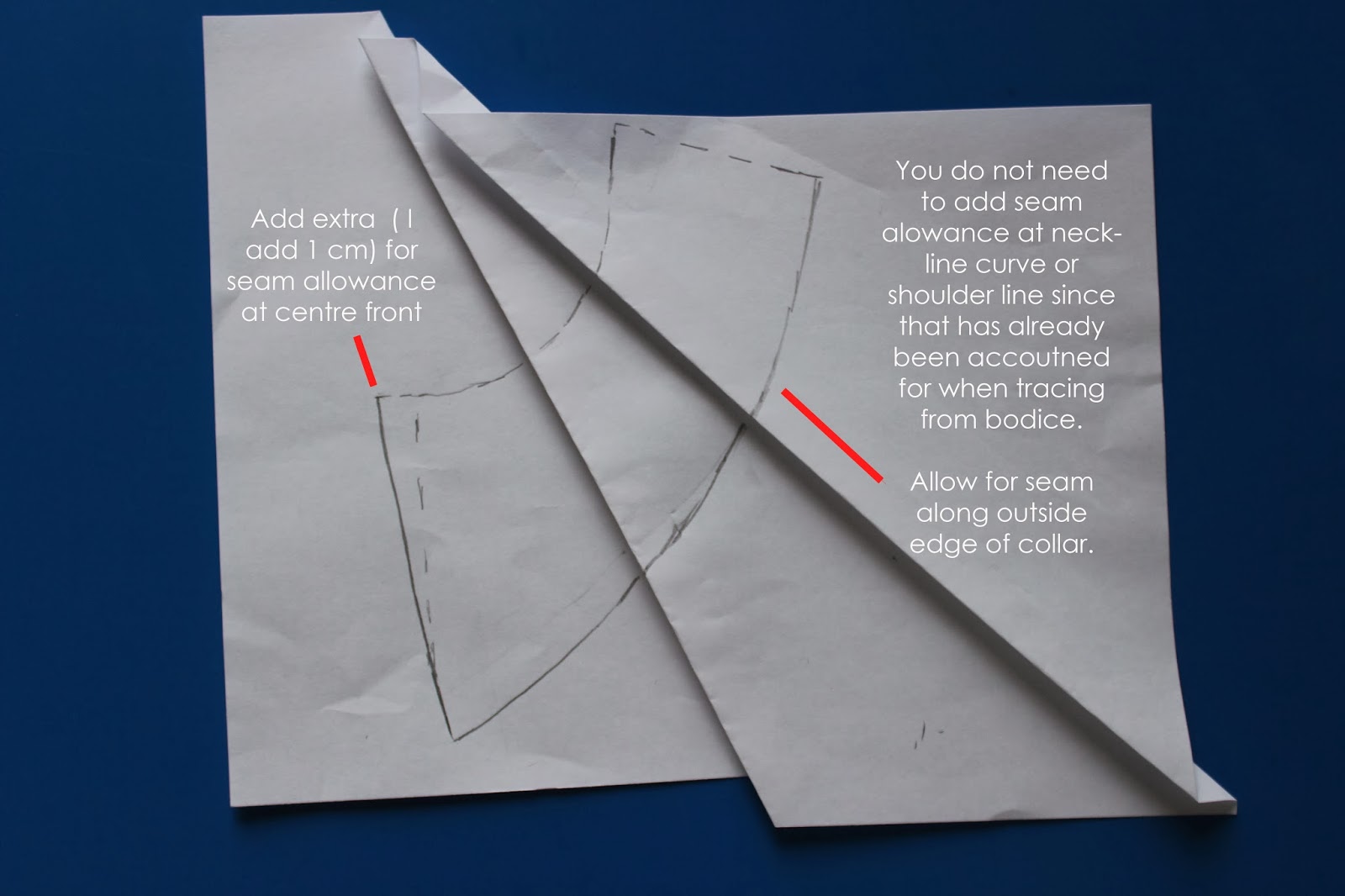 How to make An origami collar sewpony