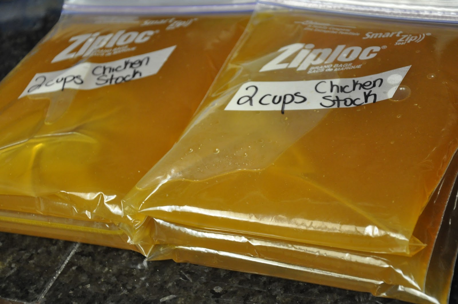 Elizabeth Ann's Recipe Box Overnight Chicken Stock in the Crock Pot