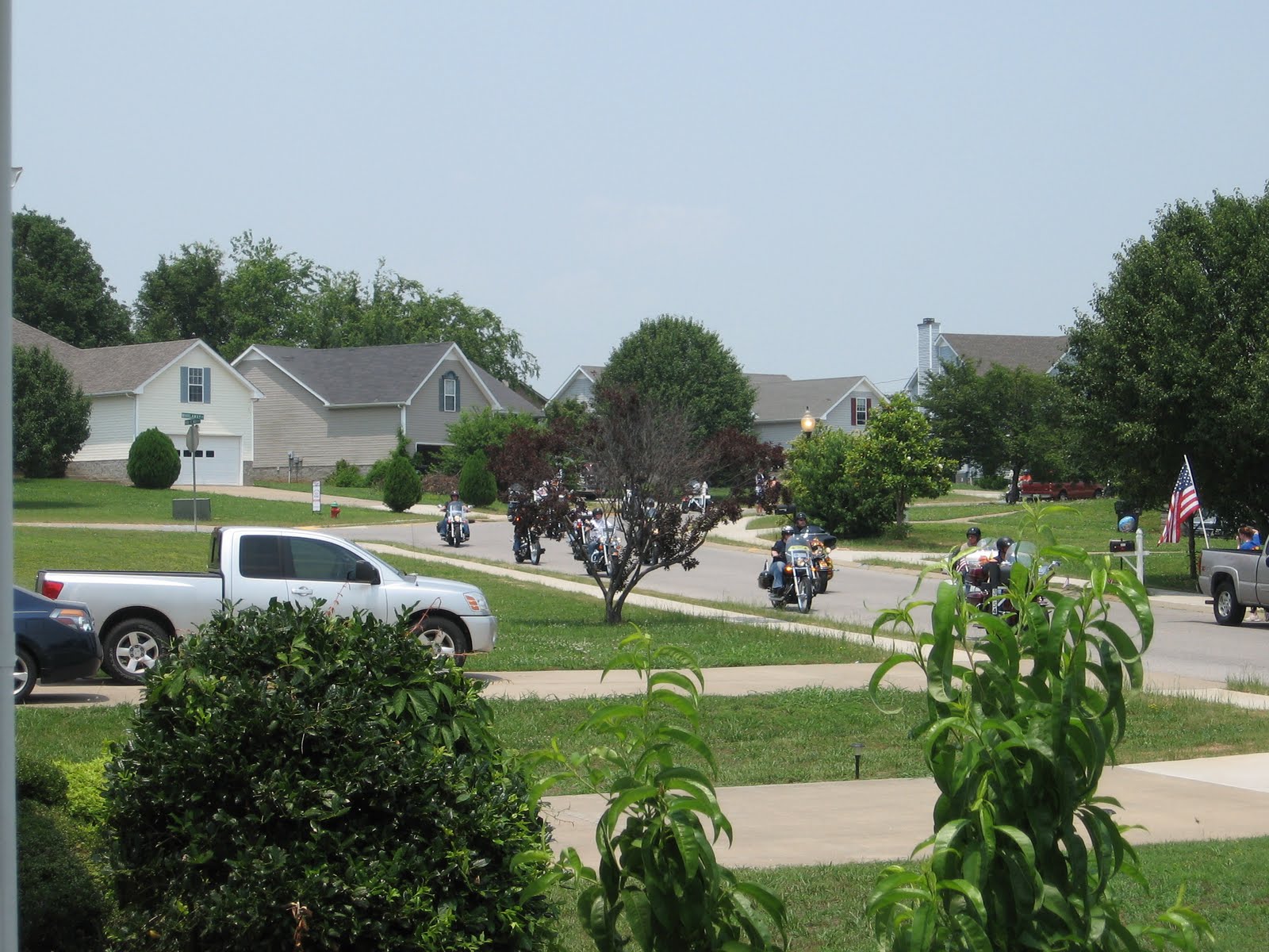 And then the Patriot Guard escorted him and his family home. hot nude babes