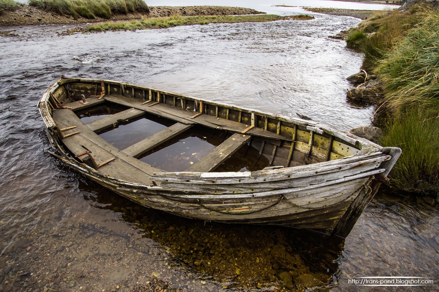 Trans Pond The old row boat