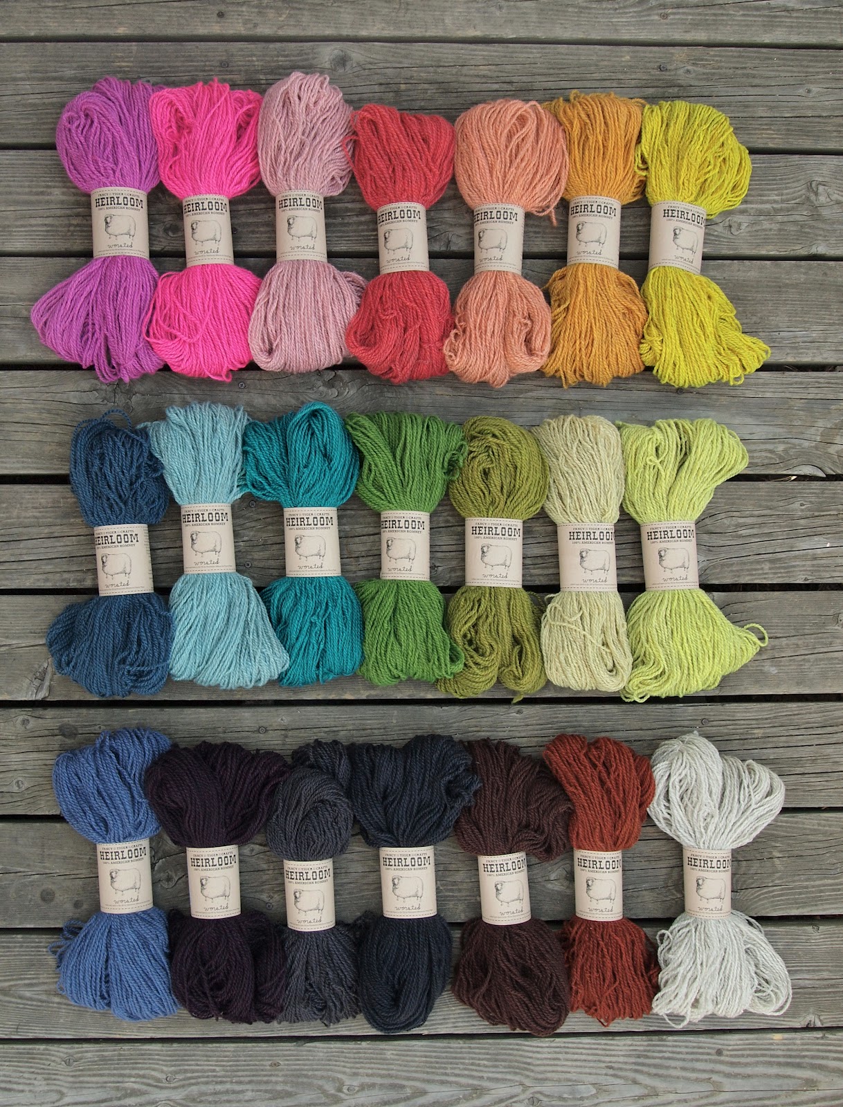 Fancy Tiger Crafts Fancy Tiger Craft's Heirloom yarn is here!