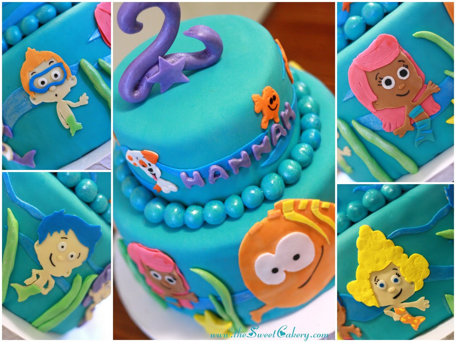 Bubble Guppies Cake