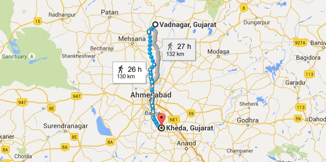 Migration of Brahmins as per Dharasena II Charter Vadnagar to Kheda Migration of Brahmins as per Dharasena II Charter Vadnagar to Kheda