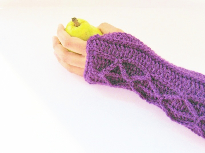 Crochet Dreamz: Adeline Fingerless Mitts or Arm Warmers, Easy Crochet ...