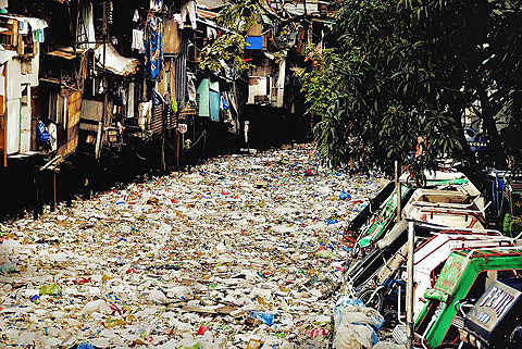 Air+Pollution+in+the+Philippines ... pollution in rivers with floating garbage. | Pollution Image Info