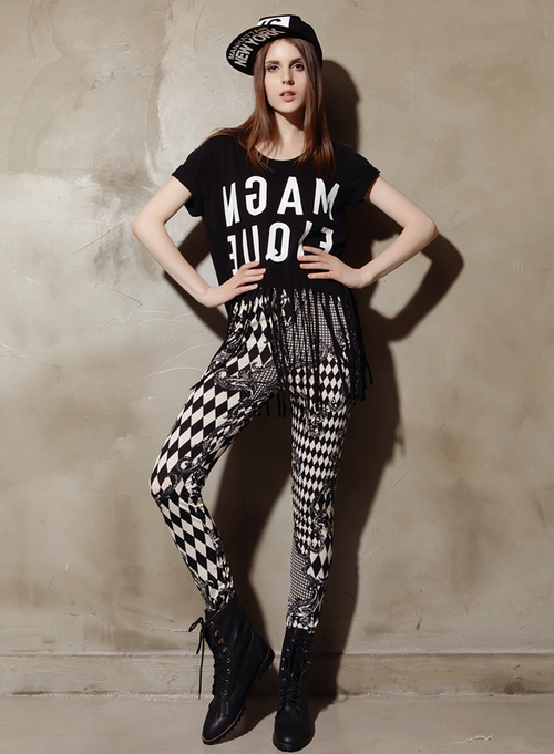 Korean Women's Fashion: Storets Magnifique Fringe Top