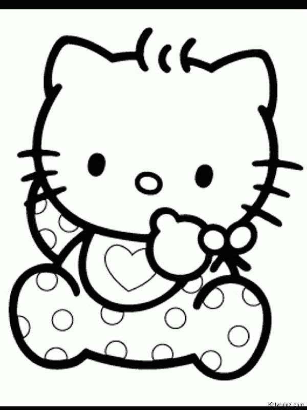 Printable Hello Kitty Coloring Pages | Coloring Pages For Free