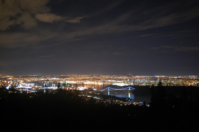 Vancouver view from Cypress Bowl