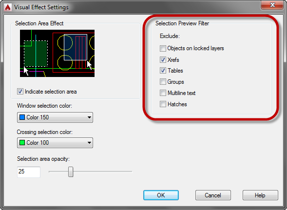 EFFECTS SETTINGS effects settings: