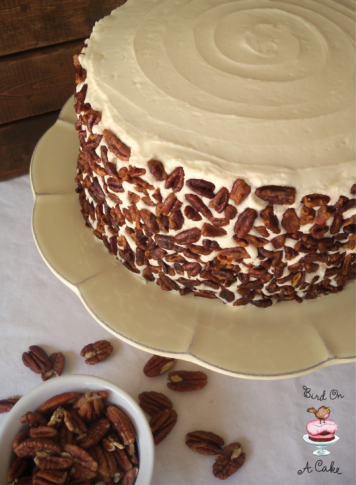 Bird On A Cake Toasted Butter Pecan Cake