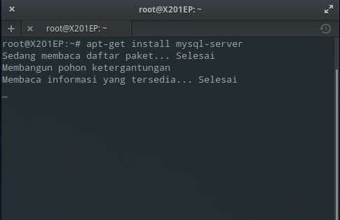 Instal MySQL dan phpMyAdmin : Instal MySQL Instal MySQL dan phpMyAdmin : Instal MySQL