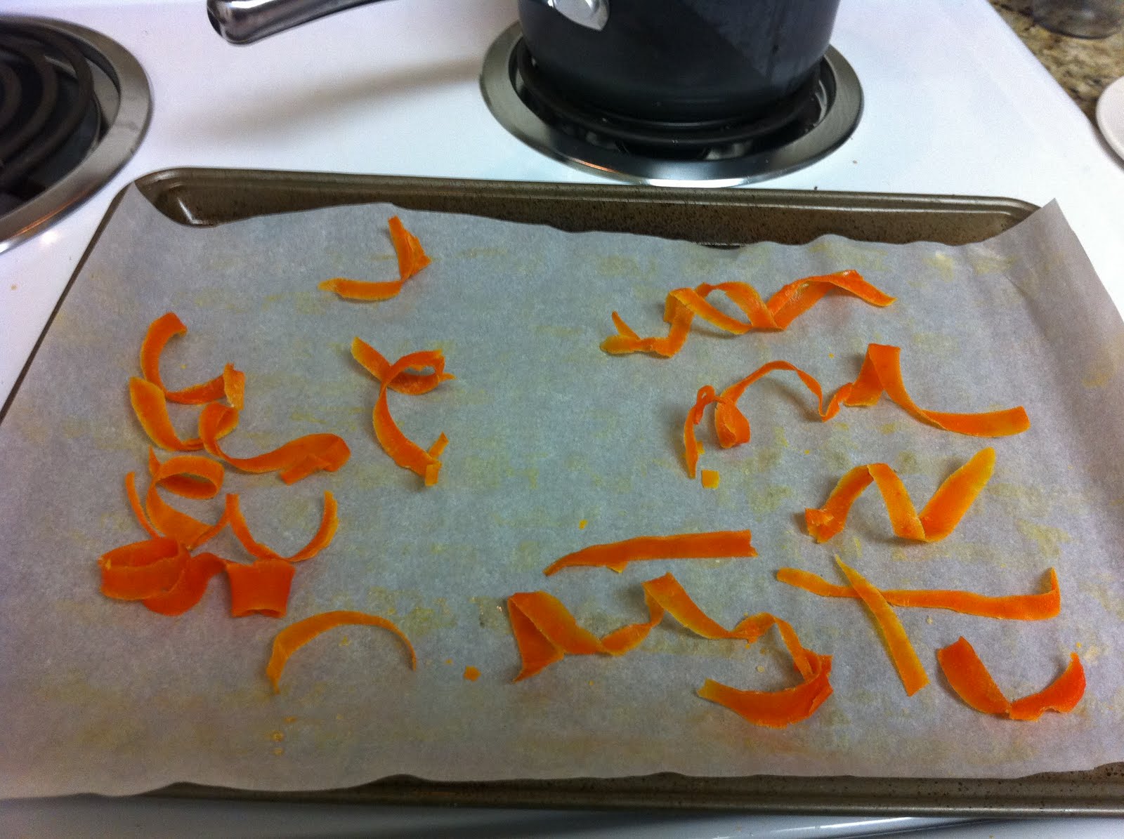 Stracciatella Candied Carrot Curls