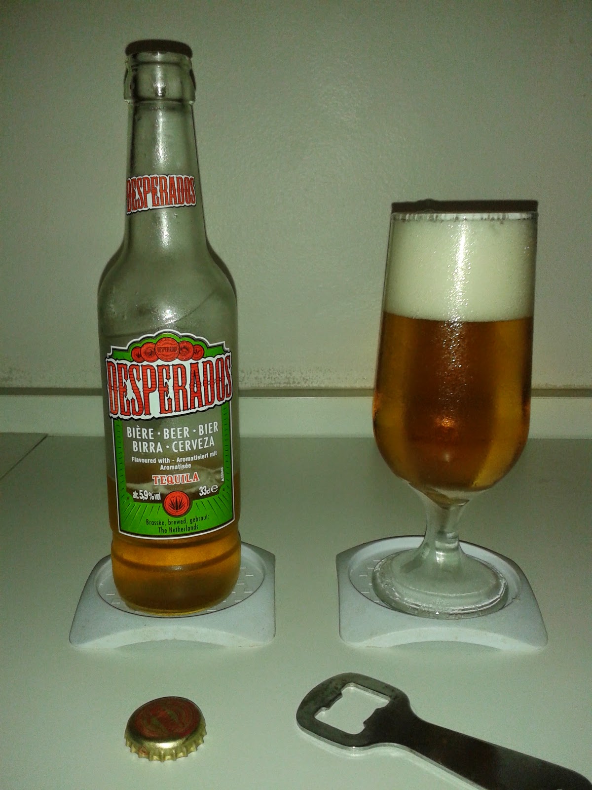 Degustação Desperados - Tequila na cerveja 