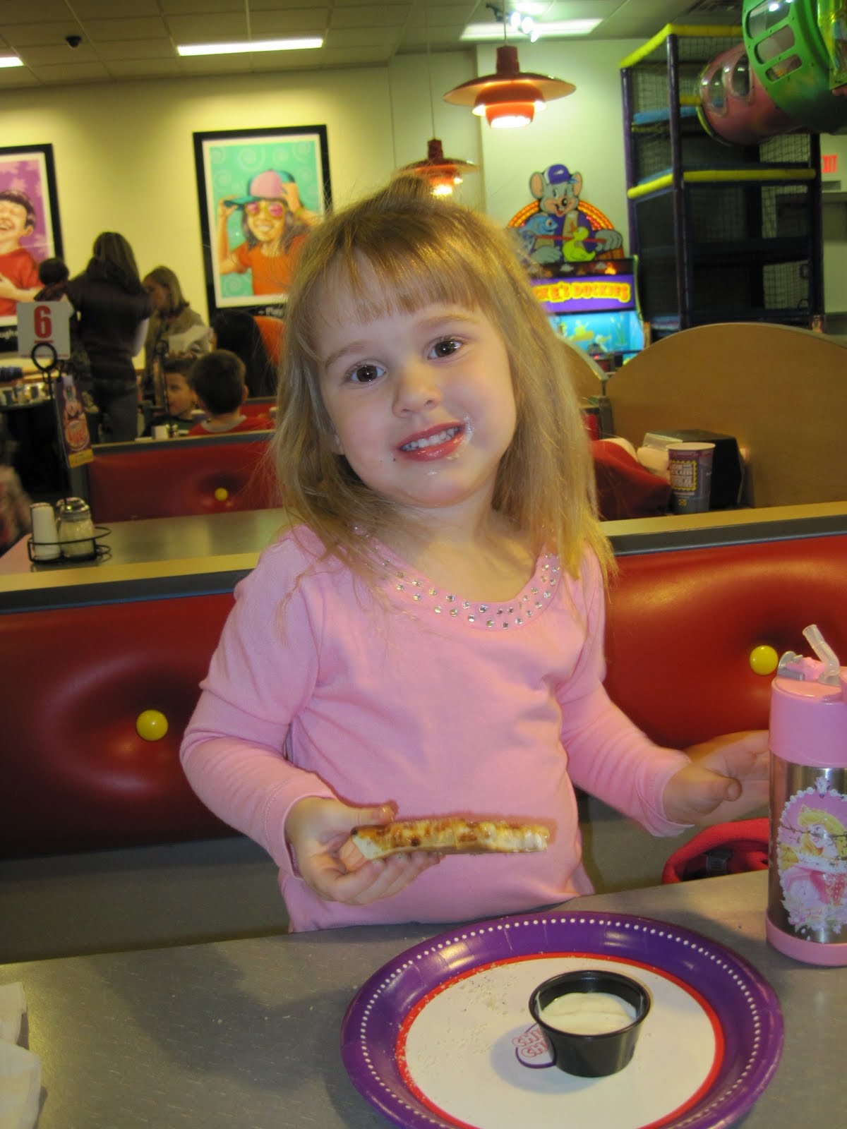 The Buss Stop Annual Chuck E. Cheese Valentine's Day Party