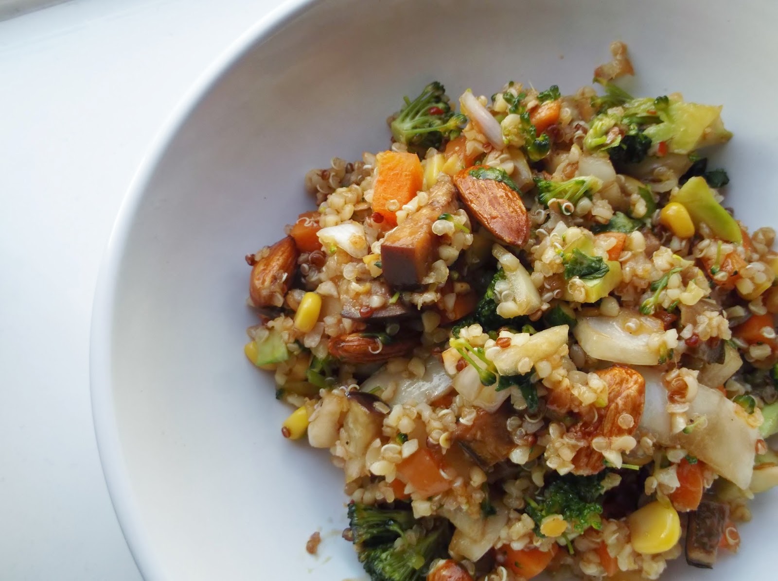 The Fattest Vegan Ever Nutty Salad