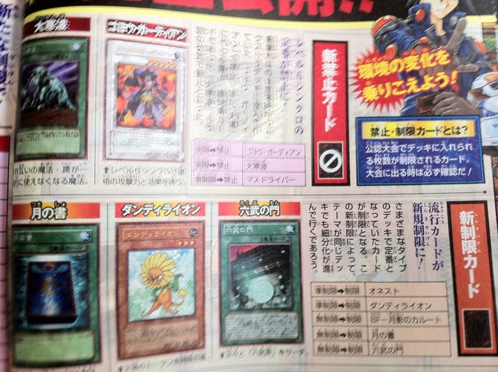 Yugioh Banlist
