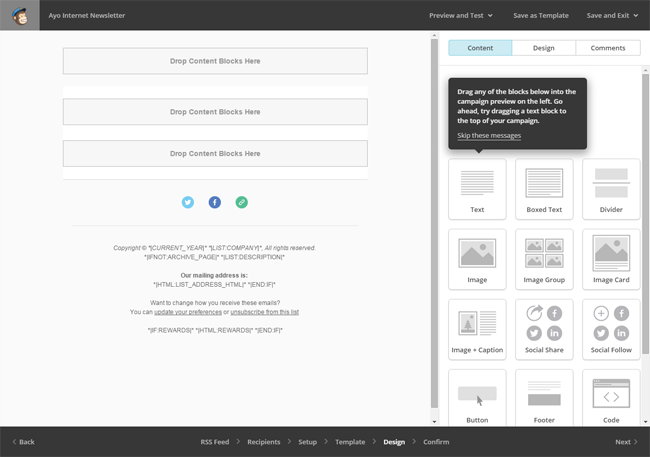 Setting Content Setting Content