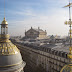 Paris from above: Printemps department store 