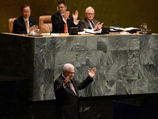 PBB naik taraf Palestin, Israel bantah PBB naik taraf Palestin, Israel bantah