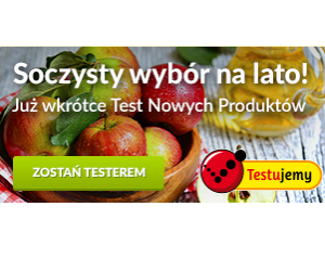 Testowanie w Biedronce 1000 soków jabłkowych - zapowiedź Konkurs