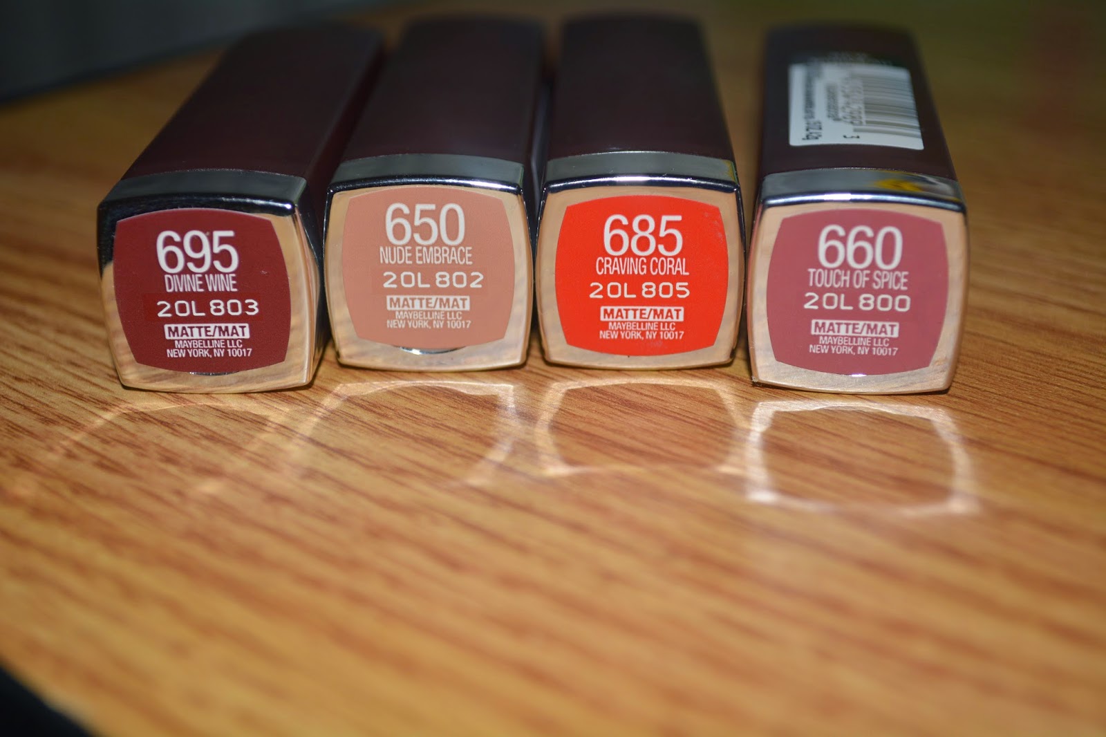 Maybelline Creamy Matte Lipsticks! Beauty In and Out!