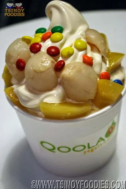 qoola yogurt fruit peach mango