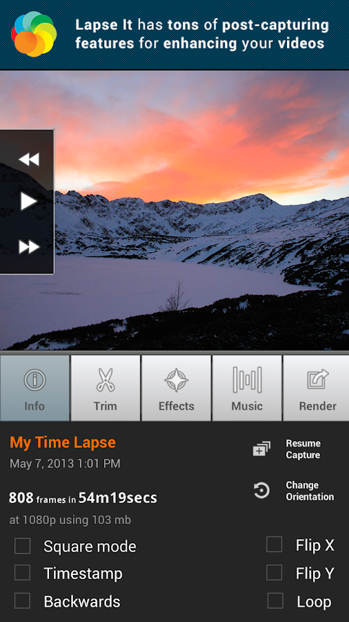 Lapse It • Time Lapse • Pro v4.51 APK free