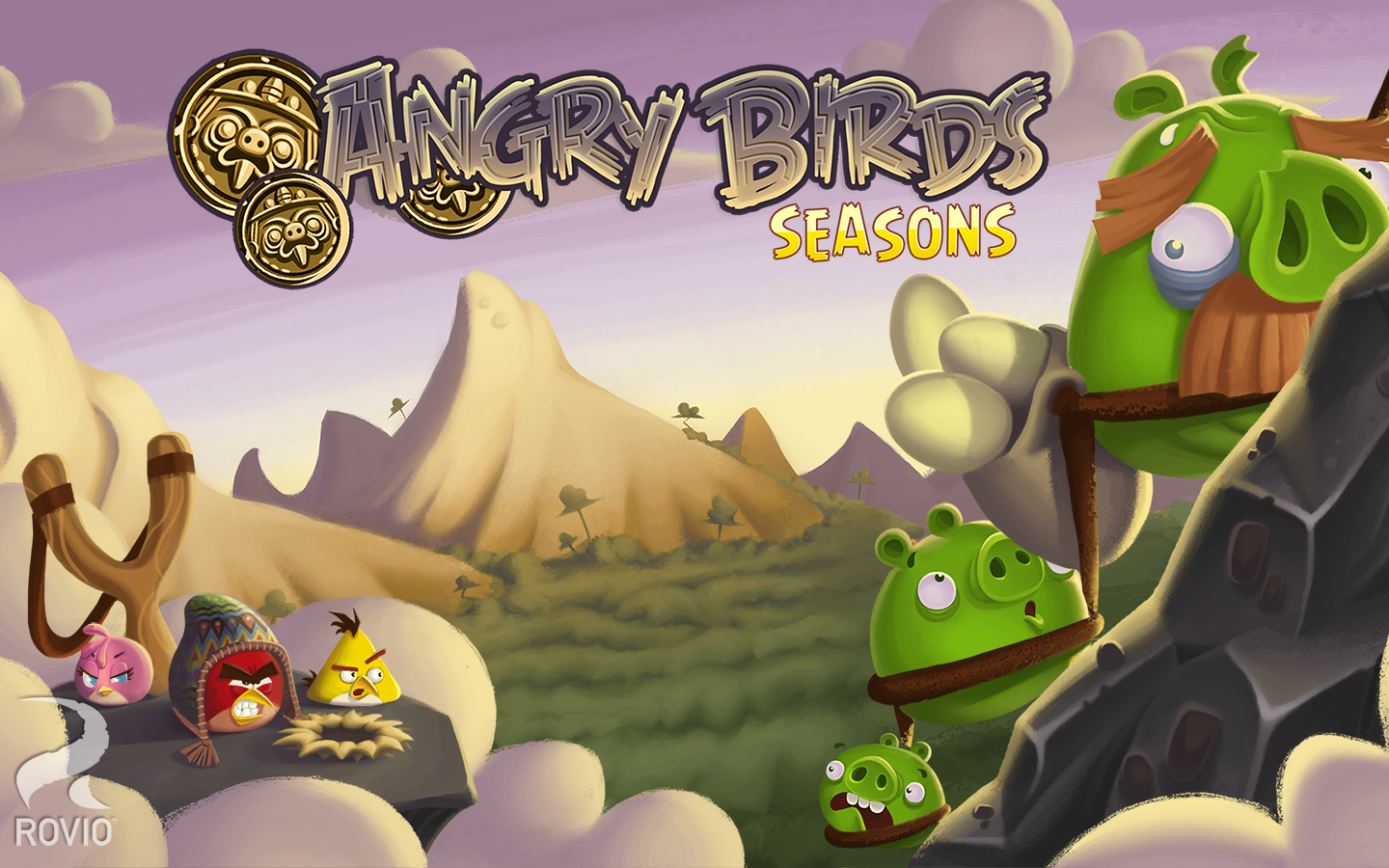 Angry Birds Seasons V4.1.0 APK MOD [TODO ILIMITADO] Full para android