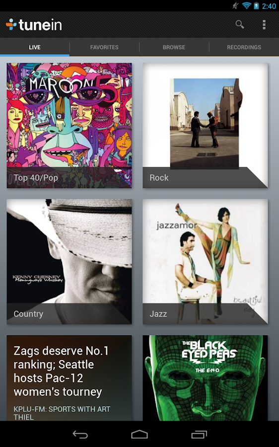 TuneIn Radio Pro v11.3 APK android