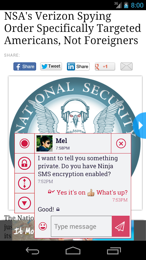 Ninja SMS v1.9.7 APK htcmania
