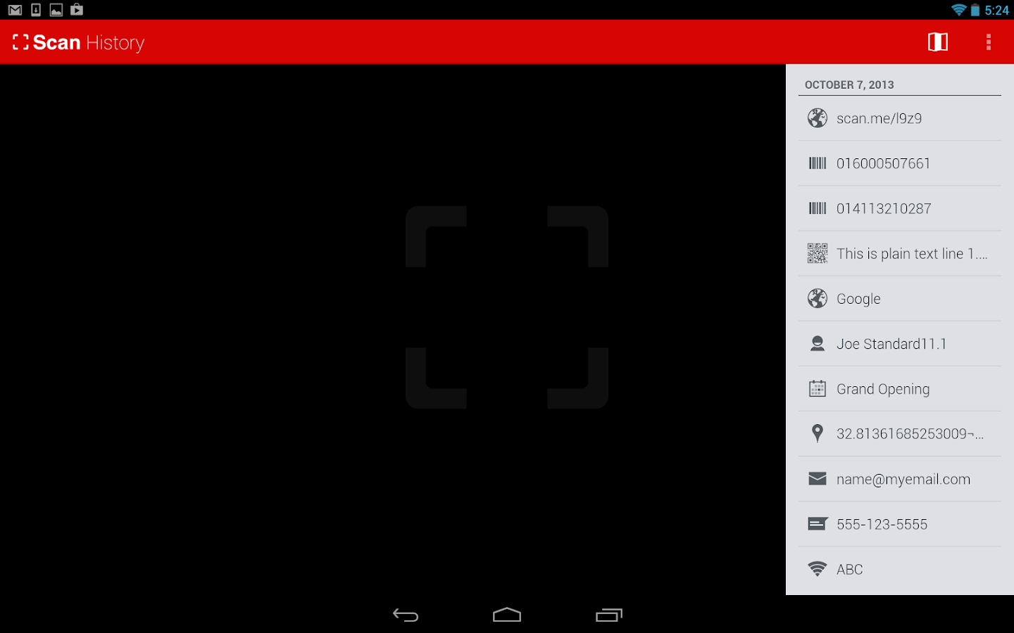 Scan - QR and Barcode Reader v2.2 APK free 4pda
