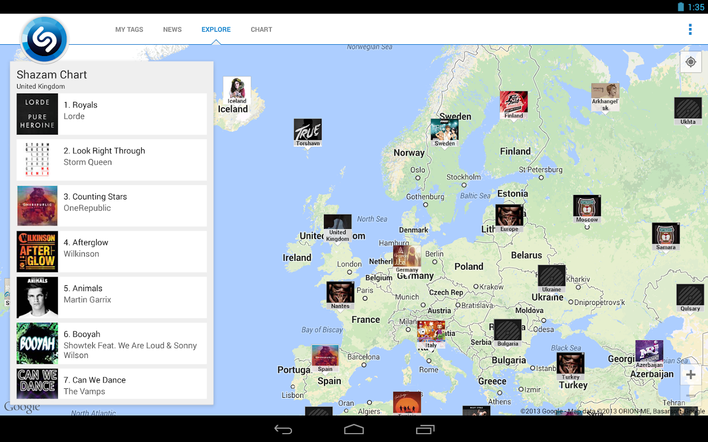 Shazam Encore v5.1.2 APK indir