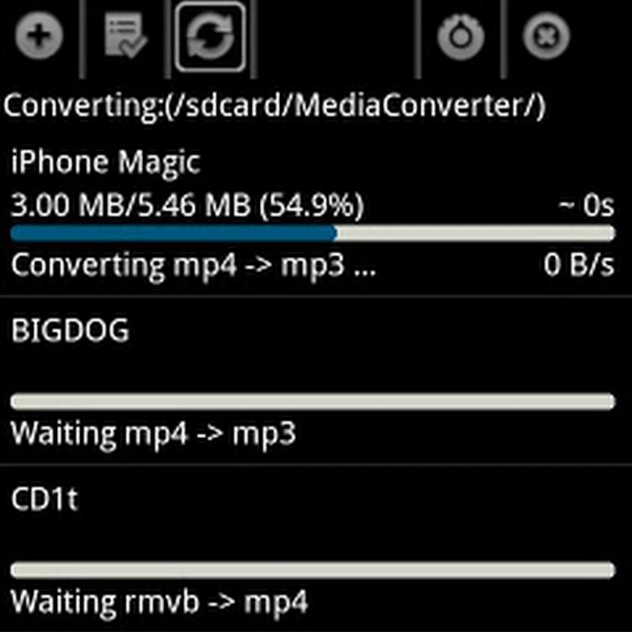 Mp3 Media Converter - Android mp3 dönüştürücü programı