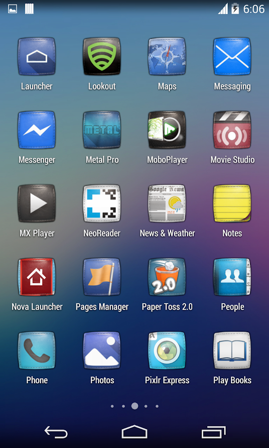 Purity(APEX NOVA KITKAT THEME) v1.0.1 APK mobile9