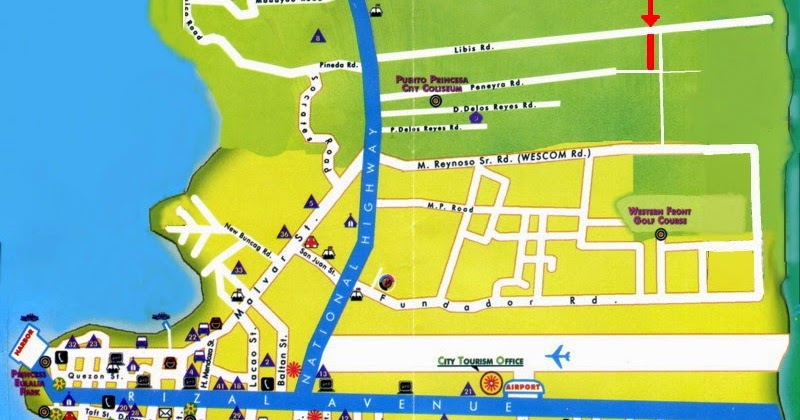 Puerto Princesa Map For Tourist Puerto Princesa City Travel Guide (Palawan Philippines)