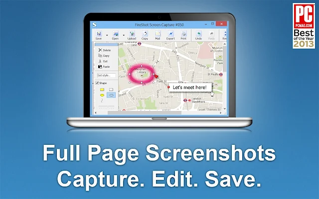 chrome extension to take screenshots online