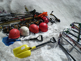 Our gear, almost as organized my gear closet Our gear, almost as organized my gear closet