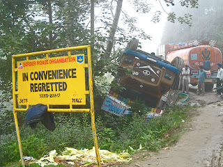 The sign does say an Inconvenience The sign does say an Inconvenience