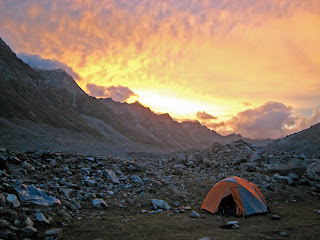 Base Camp Sunset Base Camp Sunset