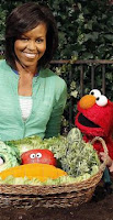 Michelle, Elmo and Talking Fruits (and not the fun kind)
