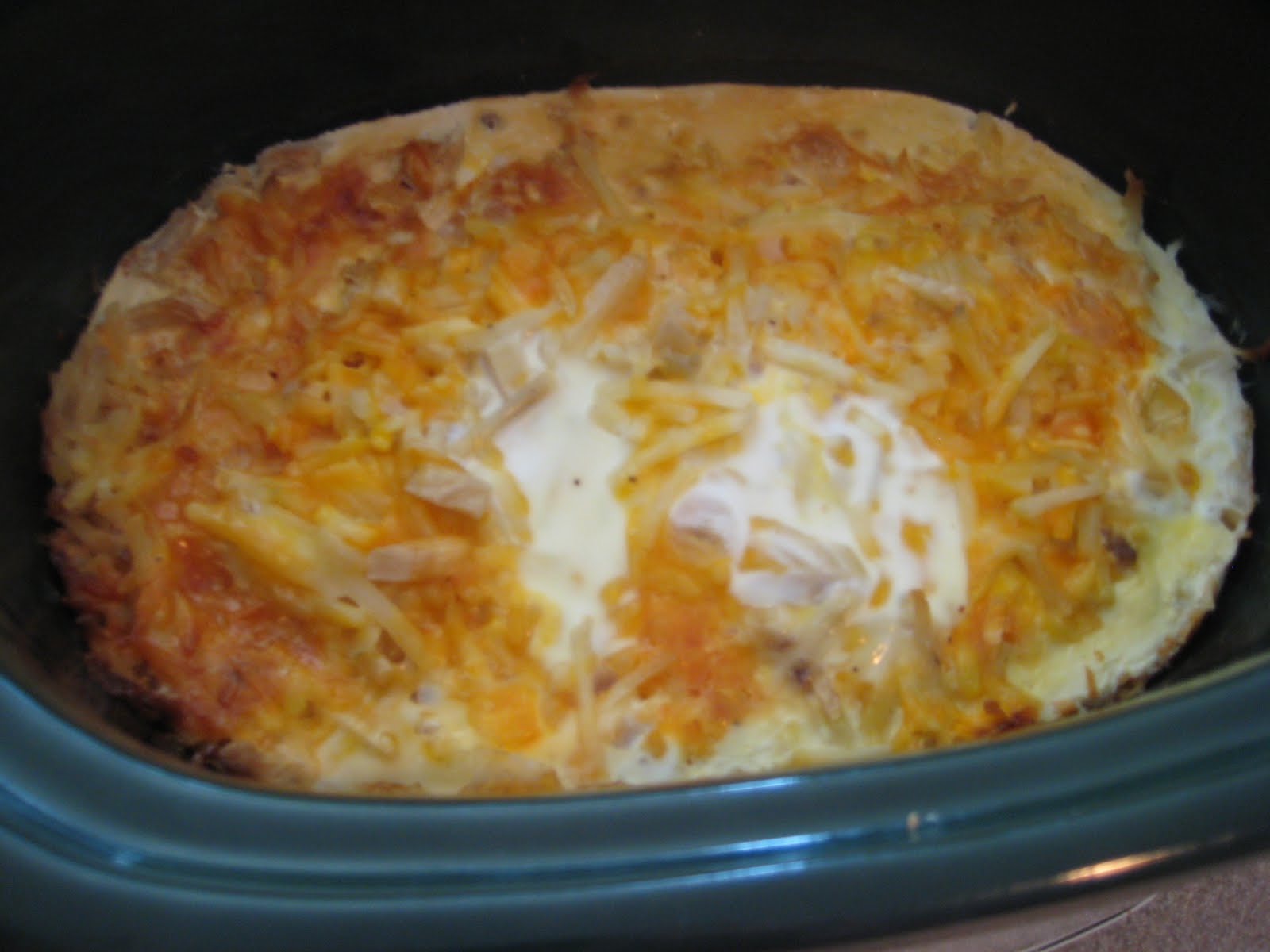 Crock Pot Egg Casserole