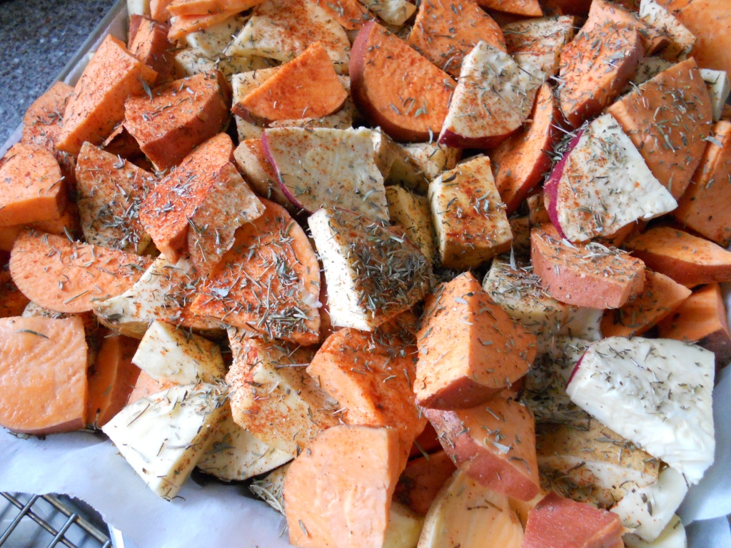 Snacking Squirrel Sweet Potatoes, Super Size Me!