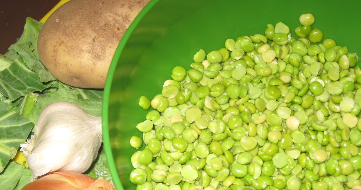 Lima Beans and Rice Splitpea Soup
