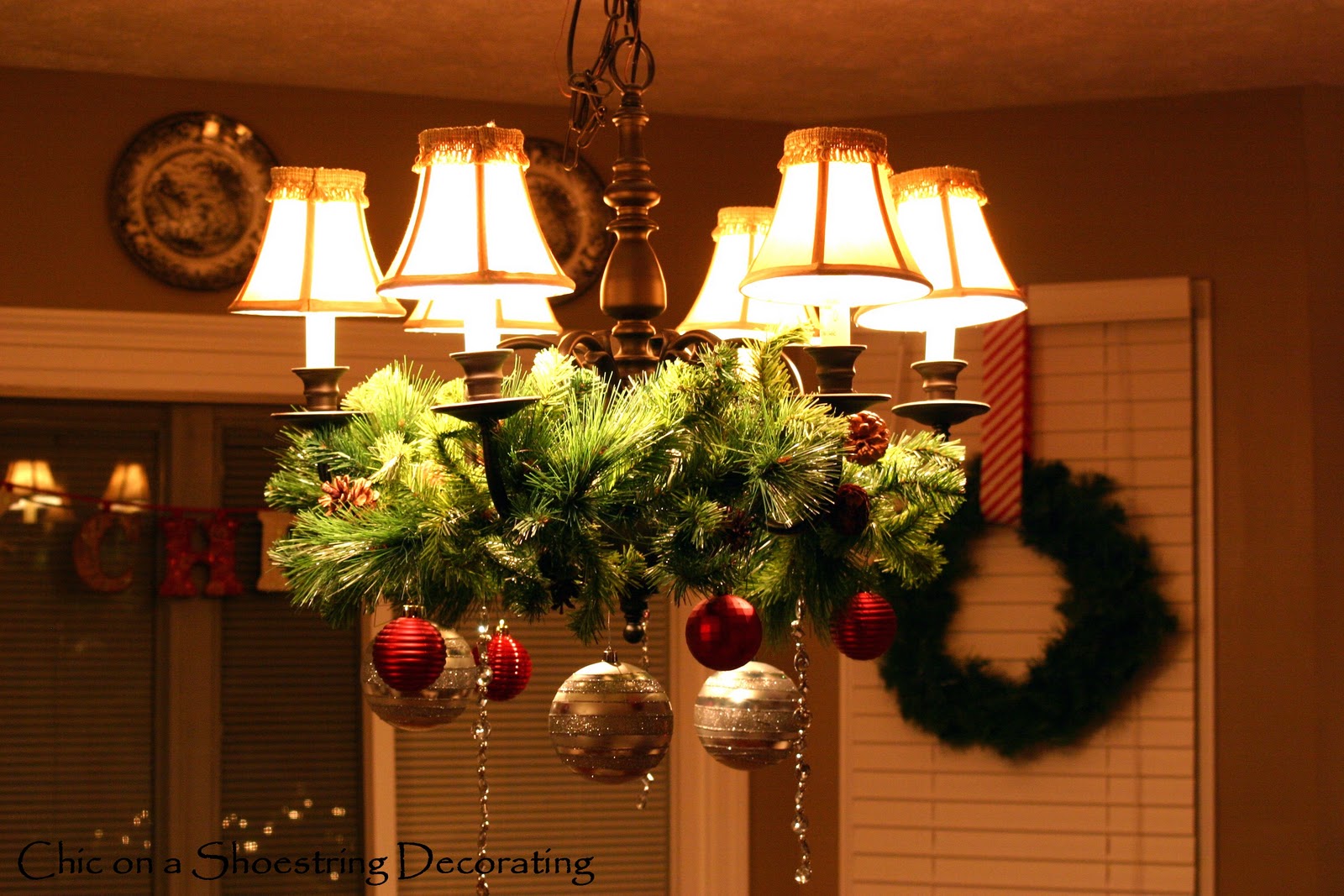 Chic on a Shoestring Decorating My notsosimple Christmas Decor Tour