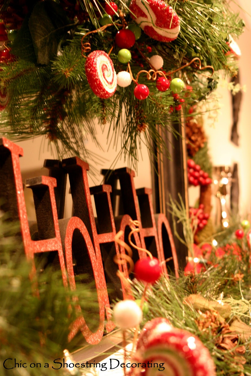 Chic on a Shoestring Decorating: My not-so-simple Christmas Decor Tour