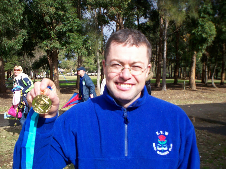 My 1st Australian racewalking medal