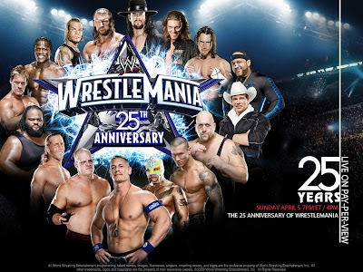 WWE WrestleMania 25 World TV Premiere (2009) Poster+WallPaper+2