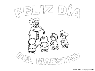 ... DIBUJOS PARA COLOREAR: DIBUJOS: DIA DEL MAESTRO PARA COLOREAR