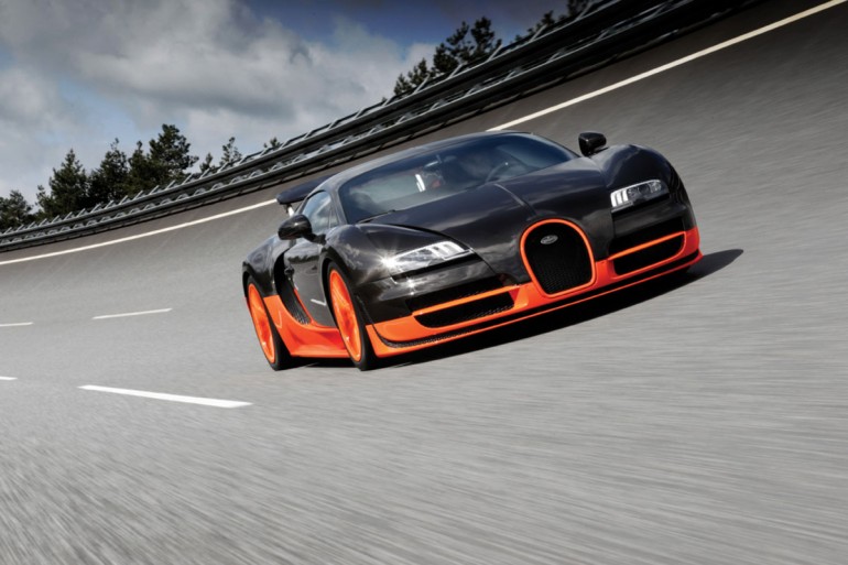 bugattiveyronsupersport Bugatti Veyron world s fastest production car Super Sport